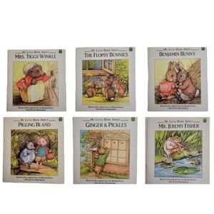 Beatrix Potter My Little Book Collection (6) 1991 Copyright